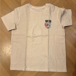 GOAT USA Cream T-Shirt